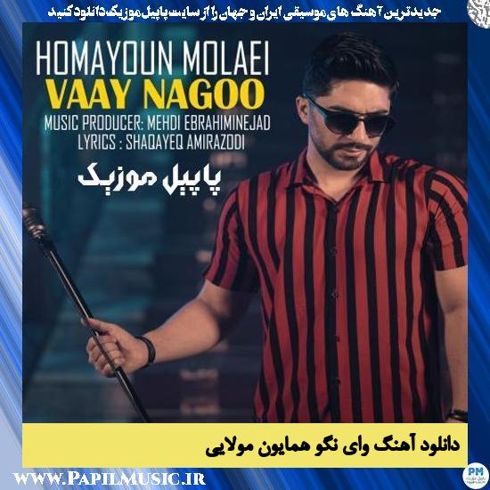 Homayoun Molaei Vaay Nagoo دانلود آهنگ وای نگو از همایون مولایی
